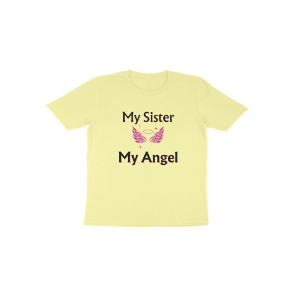 My Sister My Angel Round Neck Tshirt For Boy - Image 5