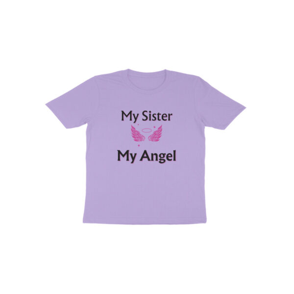 My Sister My Angel Round Neck Tshirt For Boy - Image 7