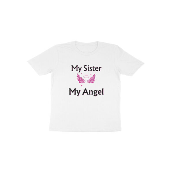 My Sister My Angel Round Neck Tshirt For Boy - Image 11
