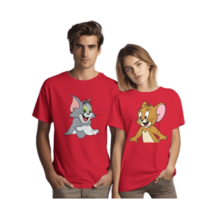 tom and jerry couple tshirt