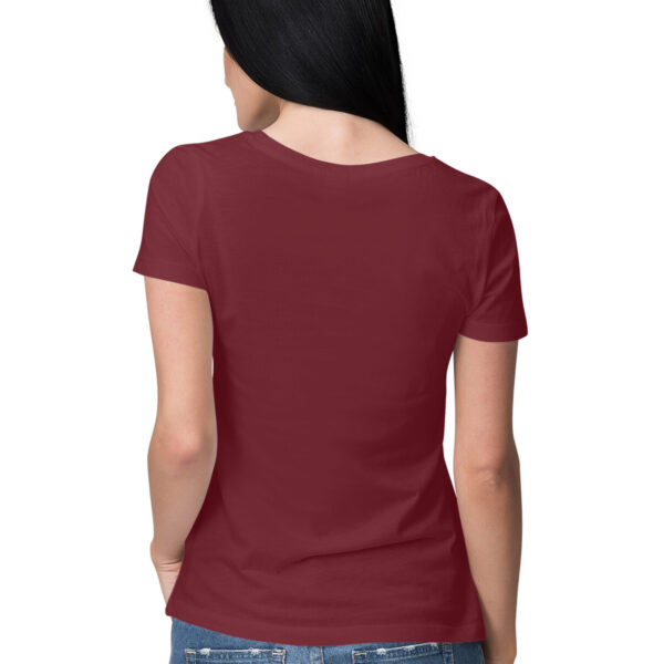 Captain America Shield Graphic Tshirt For Women - Image 4