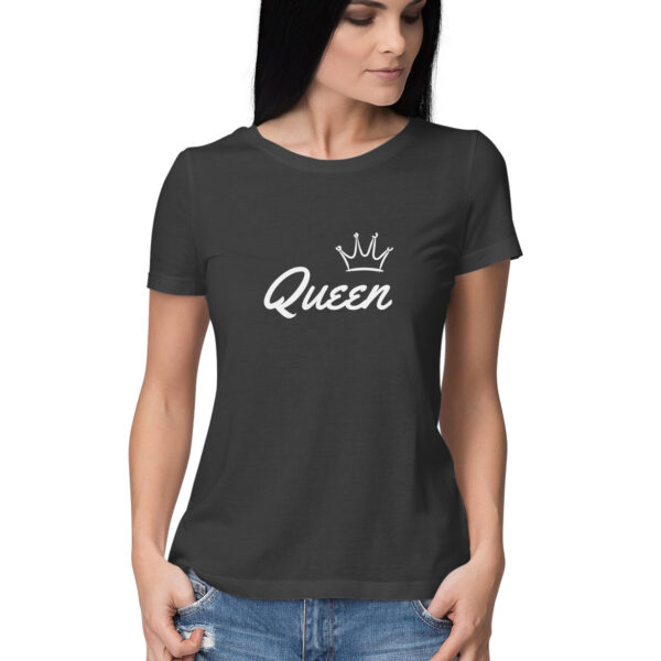Queen Printed Tshirt For Women
