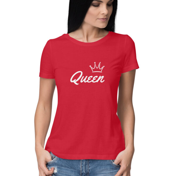 Queen Printed Tshirt For Women - Image 3