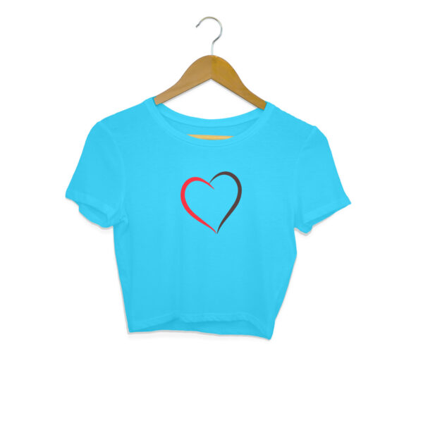Love And Hate Crop Top For Women - Image 9