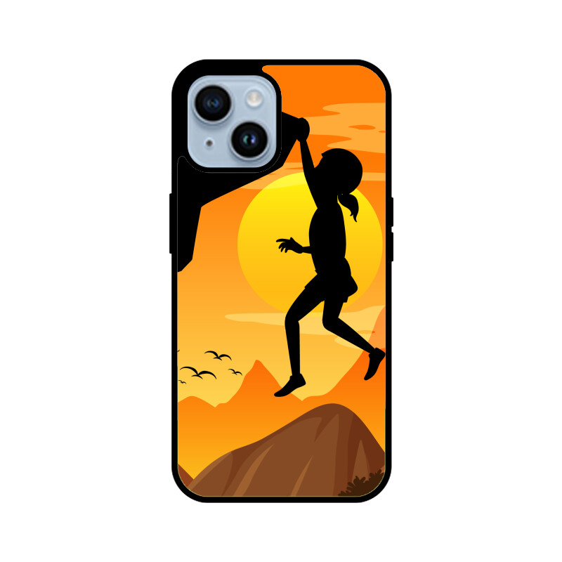 Hanging Boy iPhone Glass Back Cover - Image 9