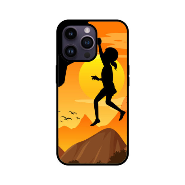 Hanging Boy iPhone Glass Back Cover - Image 12