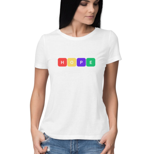 Hope Tshirt For Women - Image 2