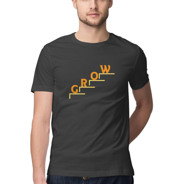 Grow Round Neck T-shirt For Men