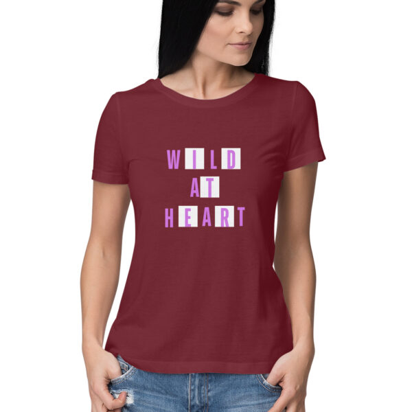 Wild at heart tshirt for Women - Image 2