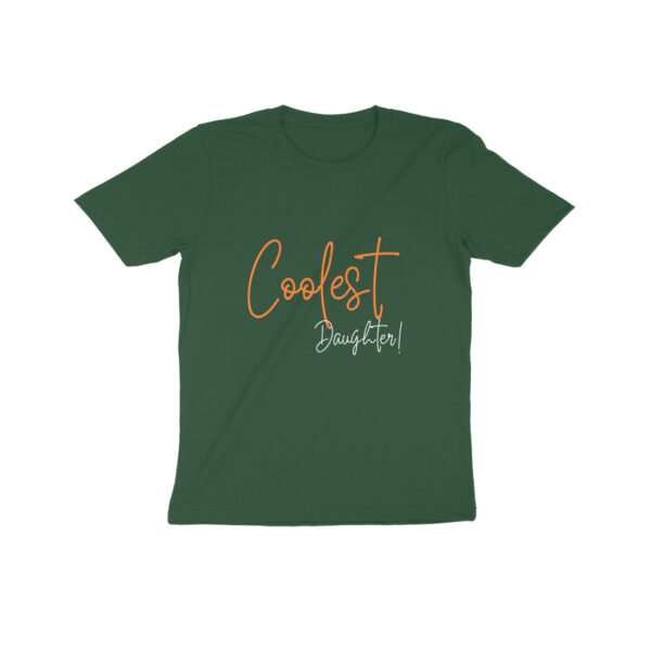 Coolest Daughter Tshirt For Girl - Image 2