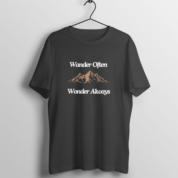 Wander Often Wonder Always tshirt for Men