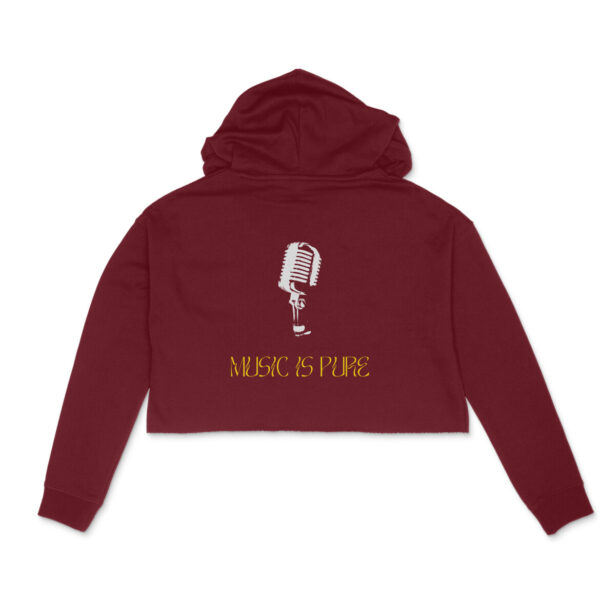 Diljit's Fan Crop Hoodie For Women - Image 4