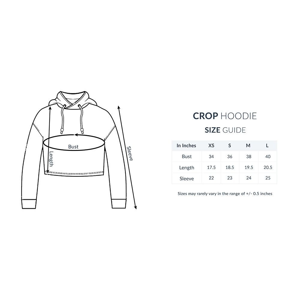 Snowman Crop Hoodie For Women - Image 4