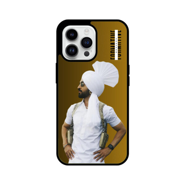 Diljit Edition iPhone Glass Back Cover - Image 3