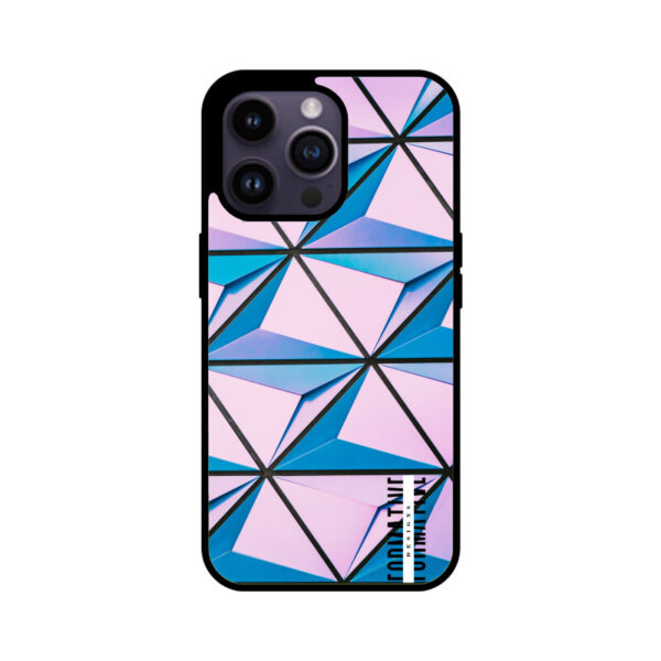 Blue Diamond iPhone Glass Back Cover