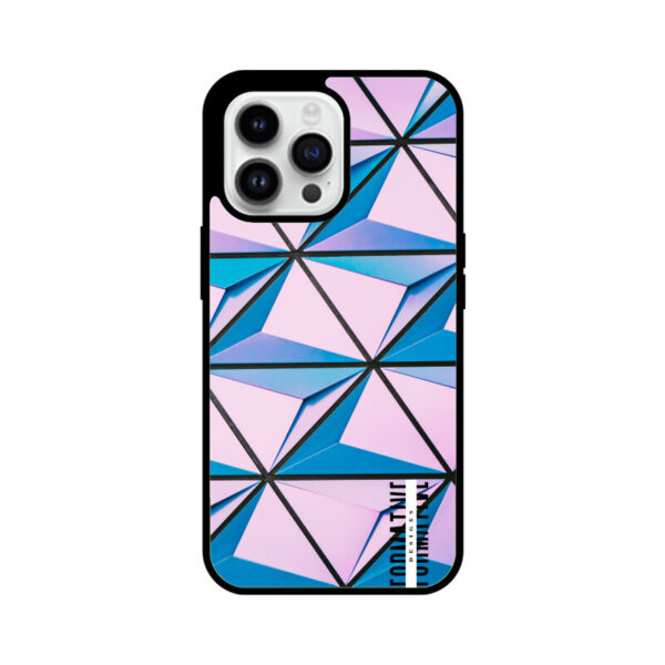 Blue Diamond iPhone Glass Back Cover - Image 4