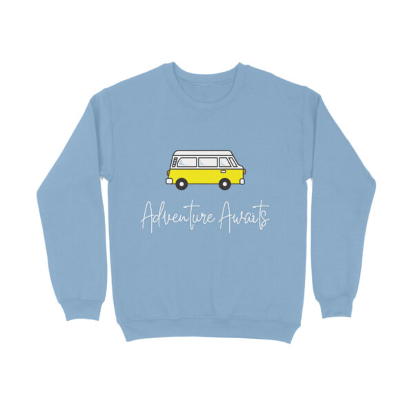 Adventure Awaits Sweatshirt For Men - Image 5