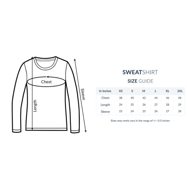 Unisex Printed Logo Sweatshirt Regular Fit - Image 4