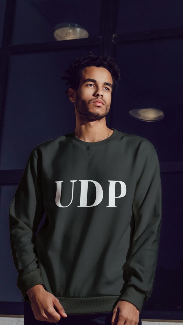 Unisex Printed Logo Sweatshirt Regular Fit - Image 2