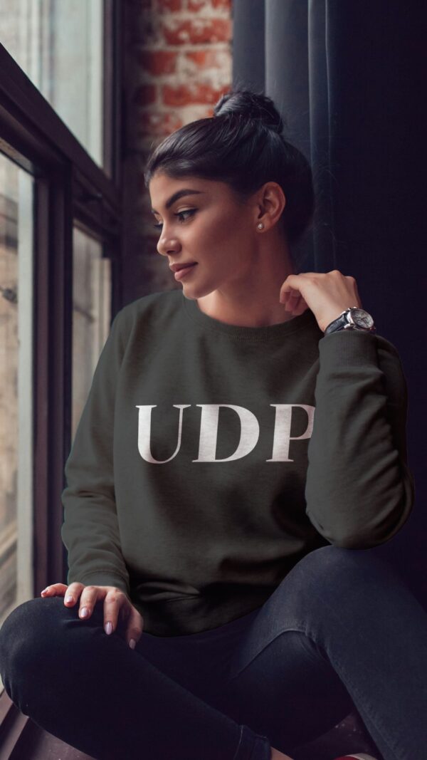 Unisex Printed Logo Sweatshirt Regular Fit