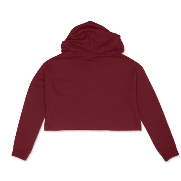 Heart Crop Hoodie For Women - Image 2