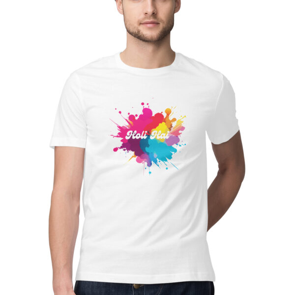 Holi Hai Tshirt for Men - Image 2