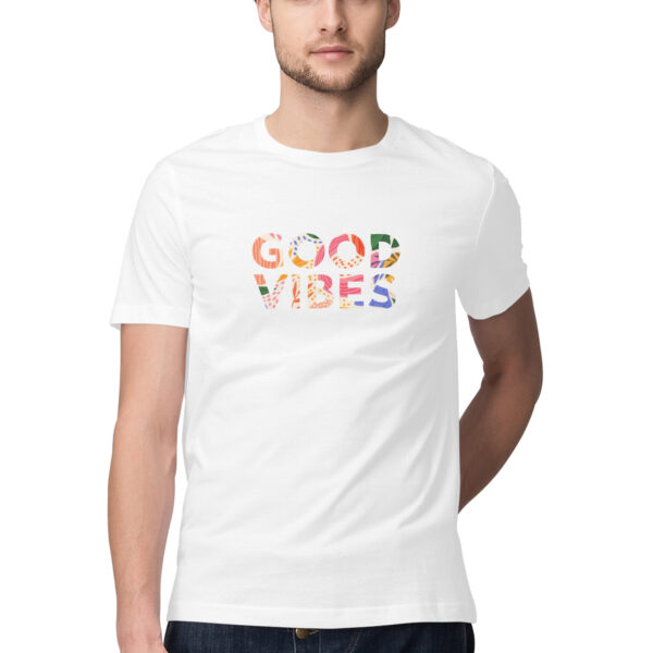 Good Vibes Tshirt For Men - Image 4
