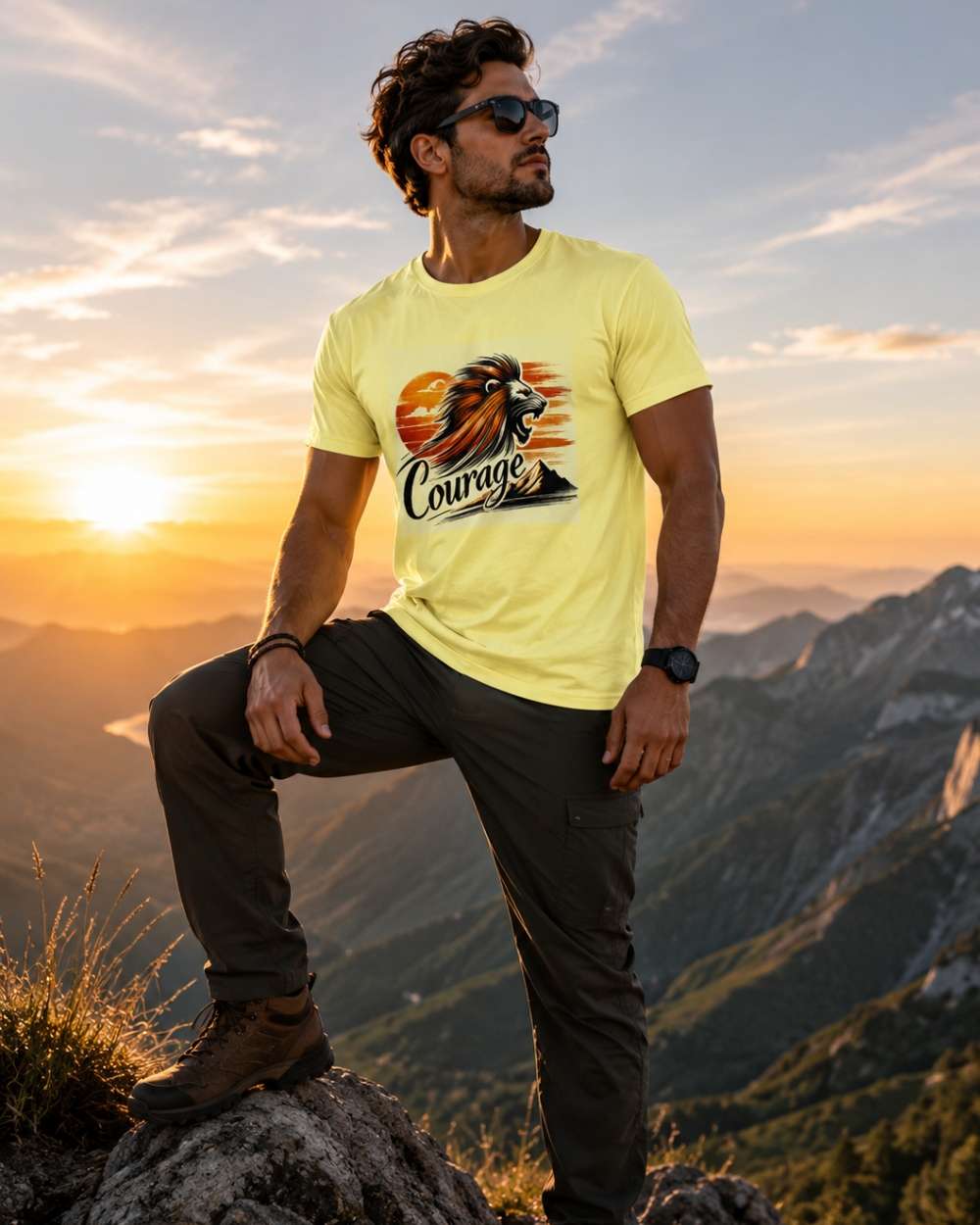 Courage Tshirt For Men