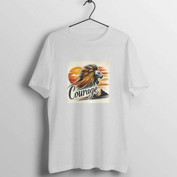 Courage Tshirt For Men - Image 3