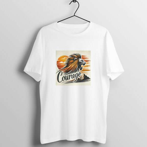 Courage Tshirt For Men - Image 7