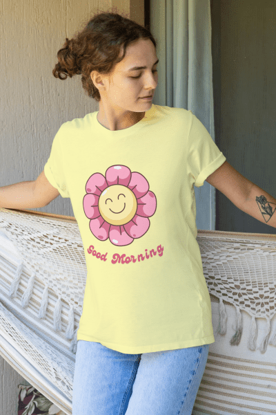 Good Morning Tshirt for Women